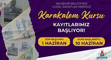 Karakalem resim kursu açılacak
