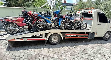 Karapınar'da motosiklet denetimleri
