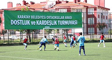 Karatay'da "3. Ortaokullar Arası Dostluk ve Kardeşlik Futbol Turnuvası"" başladı