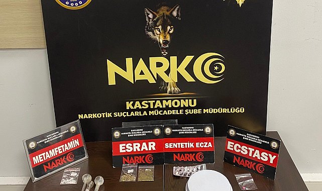 Kastamonu polisi uyuşturucuya geçit vermiyor