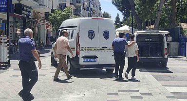 Kavgada silahtan çıkan mermi Askerlik Şubesi'nin duvarına saplandı