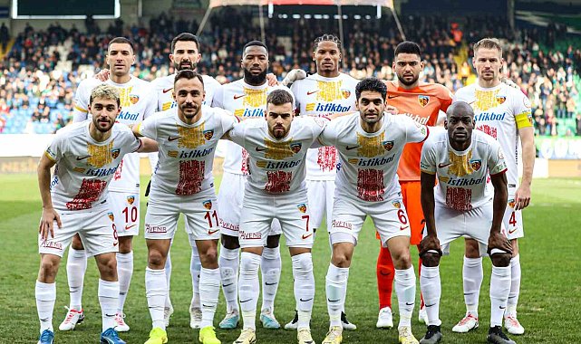 Kayserispor iç sahada 26 puan topladı