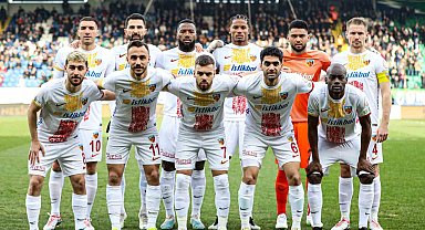 Kayserispor iç sahada 26 puan topladı