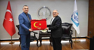 KAYSO heyetinden büyükşehire ziyaret