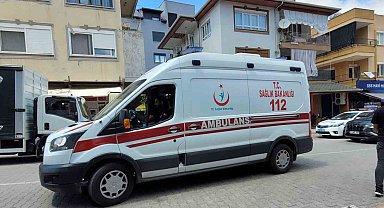 Kaza yapan motosiklet sürücüsü hastanelik oldu