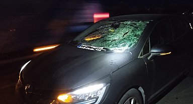 Kazada yaralanan yayaya ilk müdahaleyi ona çarpan doktor sürücü yaptı