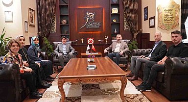 KBÜ Engelliler Eğitimi Uygulama ve Araştırma Merkezi Rektör Kırışık'ı ziyaret etti