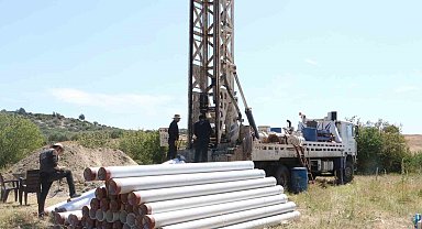 Kepenekli Mahallesi'nin su sıkıntısı için yeni sondaj kuyusu açıldı