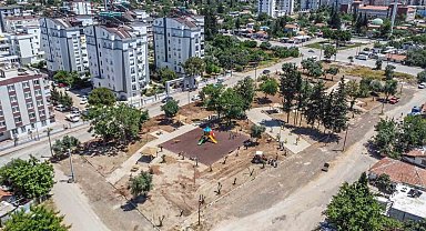 Kepez Belediyesi'nden çocuklara yeni parklar