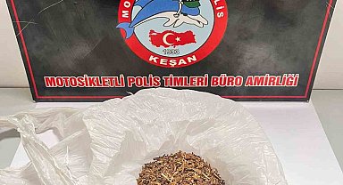 Keşan'da 2 şüphelinin üst aramasında 20,63 gram uyuşturucu ele geçirildi
