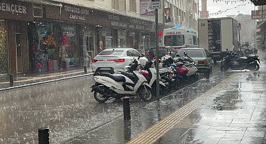 Kilis'te sağanak yağış etkili oldu