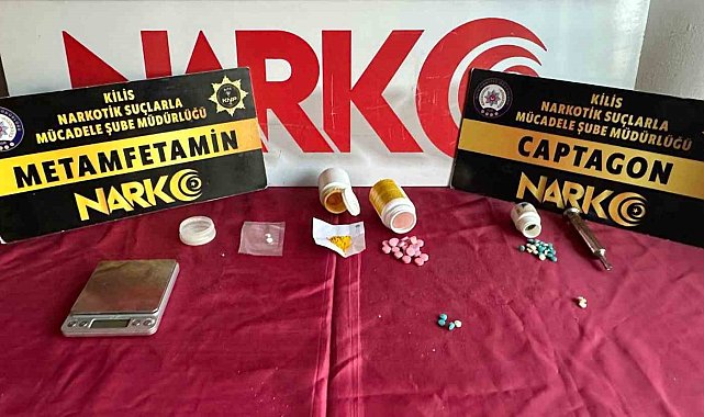 Kilis'te son bir haftada yapılan uyuşturucu operasyonlarında 13 şüpheli gözaltına alındı