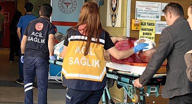 Kiraz ağacından düşen adam ağır yaralandı