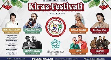 Kiraz Festivali sanatçıları belli oldu