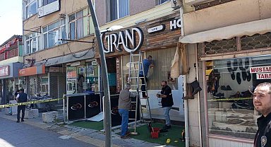 Kırklareli'nde otel kurşunlandı