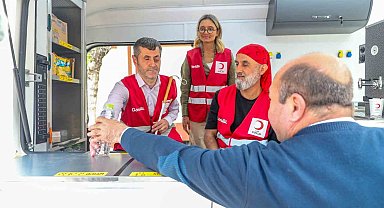 Kızılay Engelsiz İkram Aracı'yla engellileri yardım faaliyetlerine dahil ediyor