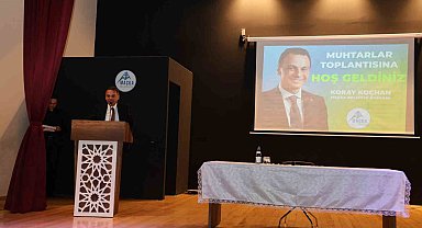 Koçhan'dan Maçkalı muhtarlara "Birlikte çalışmaya devam edeceğiz" mesajı