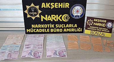 Konya'da 250 bin liralık uyuşturucu ele geçirildi: 3 kişi tutuklandı