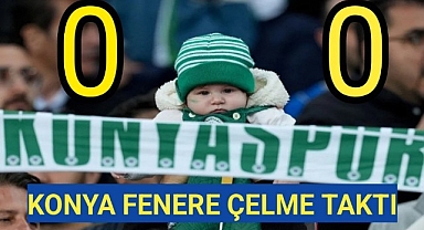 Konyaspor Fenerbahçe ile berabere kaldı