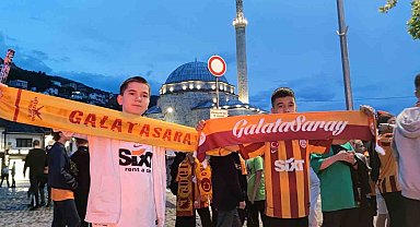 Kosova'da Galatasaray şampiyonluğu coşkusu