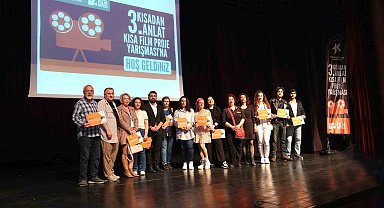 Küçükçekmece'de Kısadan Anlat Kısa Film Proje Yarışması'nın kazananları belli oldu