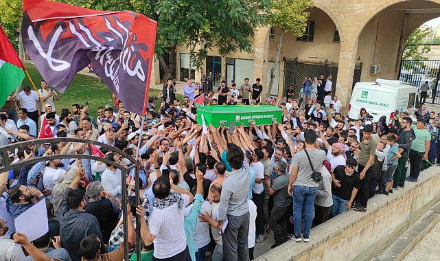 Kudüs'te öldürülen imam Şanlıurfa'da defnedildi