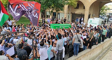 Kudüs'te öldürülen imam Şanlıurfa'da defnedildi