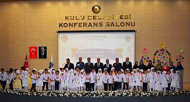 Kulu'da 4-6 yaş Kur'an Kursları yıl sonu etkinliği düzenlendi