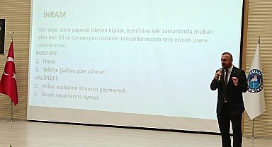 Kulu'da hacı adaylarına seminer