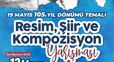 Kuşadası Belediyesi 19 Mayıs için resim, şiir ve kompozisyon yarışması düzenliyor