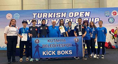 Kütahya Belediye Spor Kulübü sporcularından uluslararası başarı