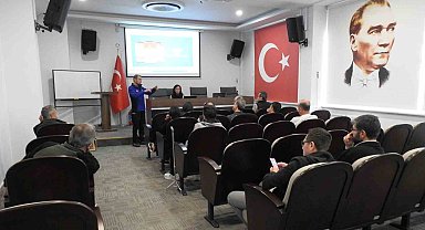 Kütahya OBM personeline deprem, sel ve heyelan eğitimi