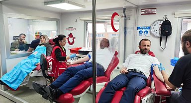 Kütahya'da AK Parti'den kan bağışı kampanyası