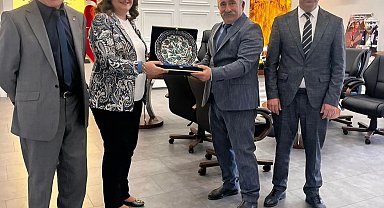 Kütahya'dan Afyonkarahisar Belediyesi'ne 'hayırlı olsun' ziyareti