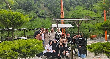 Lise öğrencilerinin Trabzon ve Rize gezisi