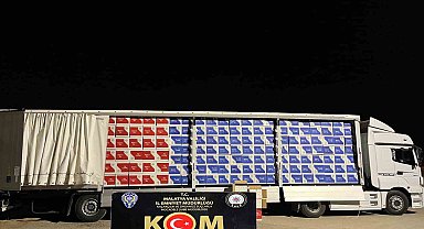 Malatya'da milyonlarca makaron ele geçirildi