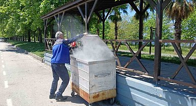 Mangal közü yangına sebep oldu