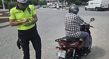 Manisa'da motosiklet denetimi: 985 bin lira cezai işlem uygulandı