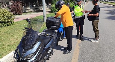Manisa'da motosiklet ve tarım araçlarına denetim