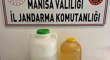 Manisa'da yol uygulamasında kaçak alkol ele geçirildi