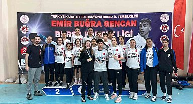 Manisalı karateciler Bursa'dan 4 dereceyle döndü