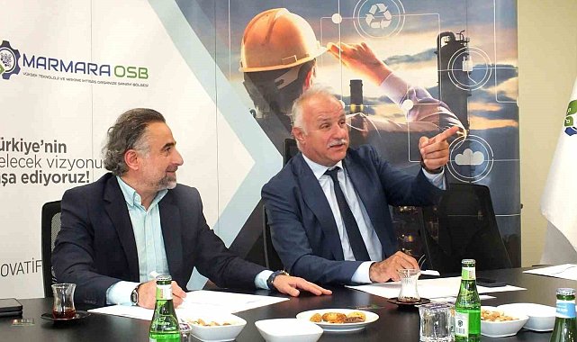 Marmara OSB Yönetim Kurulu Başkanı Menderes Akar basın ile buluştu