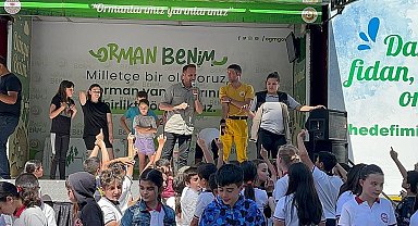 Marmarisli öğrenciler 'orman benim 'projesi ile buluştu