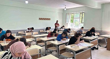 Mazıdağı'nda YKS provası