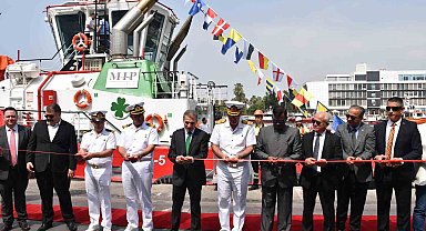 Mersin Limanı'nda çevre dostu römorkör hizmete girdi