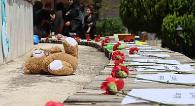 Mersin'de 'Uluslararası Çatışma Kurbanı Masum Çocuklar Günü' etkinliği düzenlendi