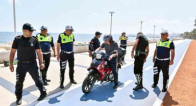 Mersin'de kurallara uymayan sürücülere geçit yok