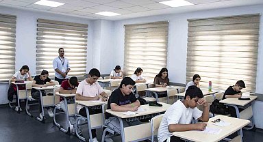 Mersin'de LGS'ye hazırlanan öğrencilere prova sınavı yapıldı