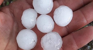 Mersin'de yağmur ve dolu bahçelerde zarara yol açtı