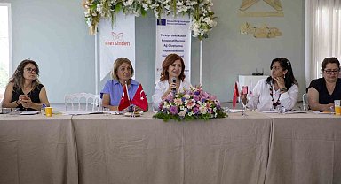 Mersin'deki kadın kooperatifleri bir araya geldi